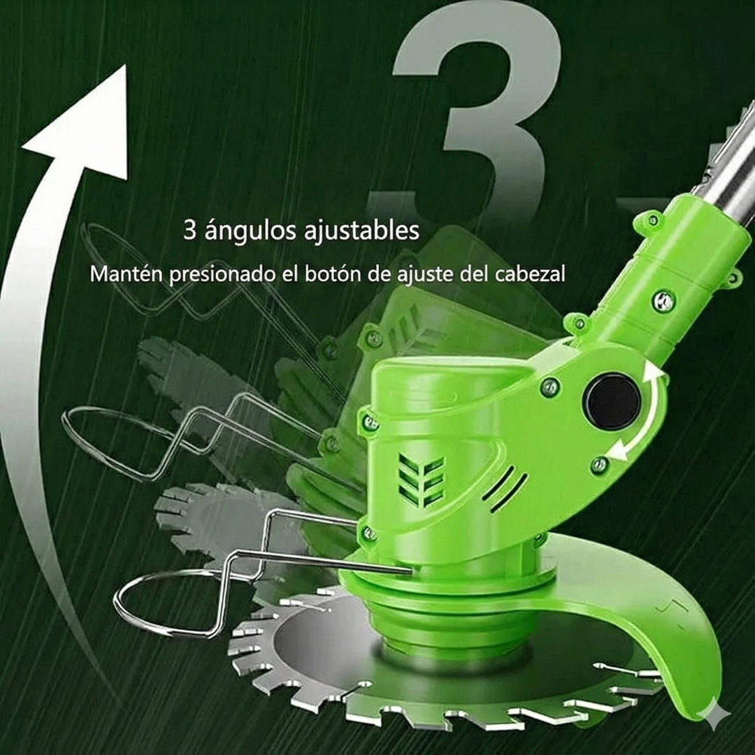 Podadora de cesped recargable