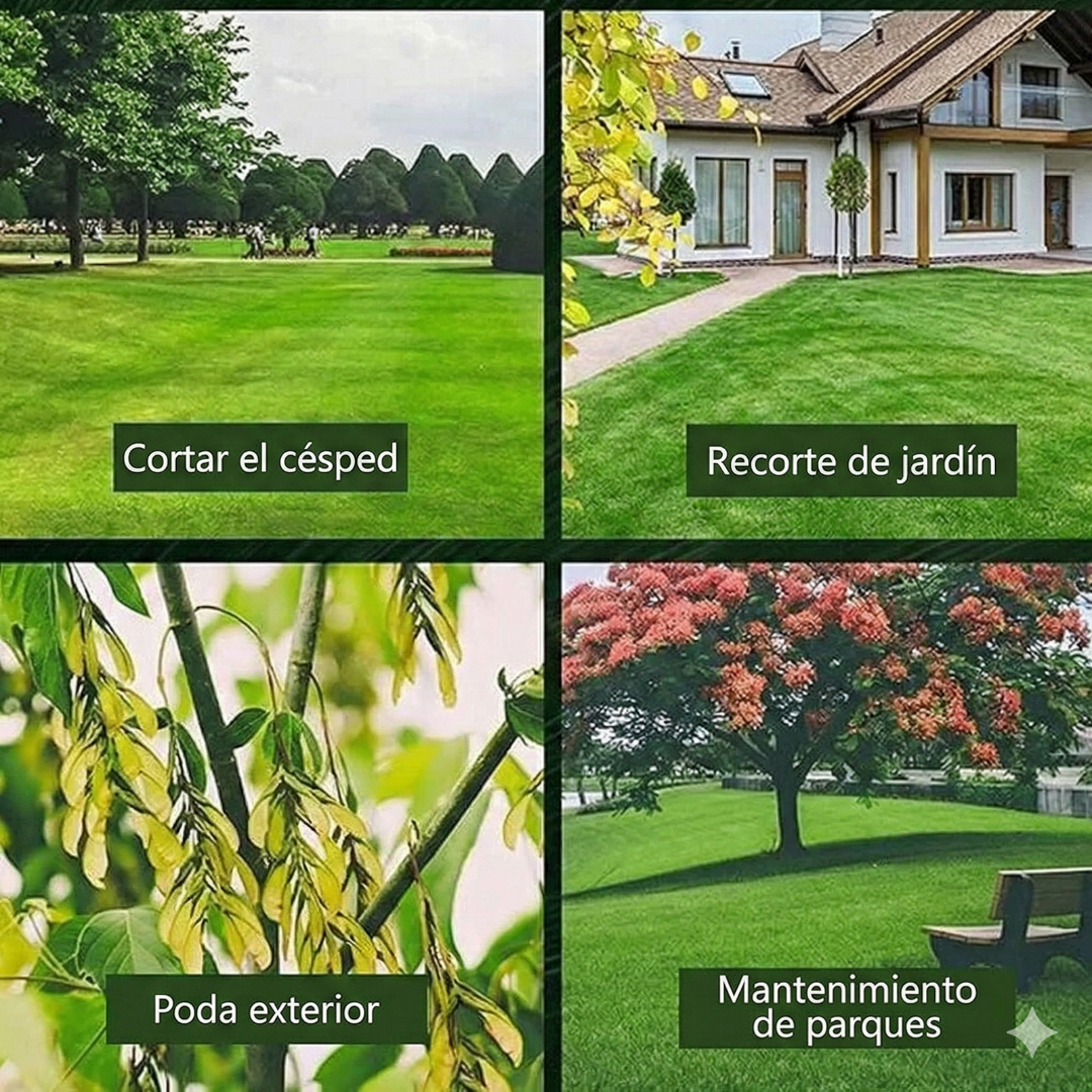 Podadora de cesped recargable