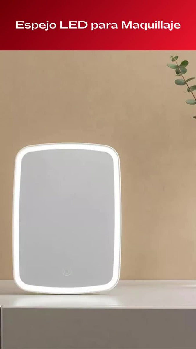 Espejo De Maquillaje Pantalla Tactil